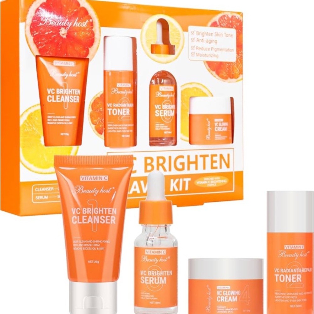 Beauty Host Vitamin C Brighten Travel Kit